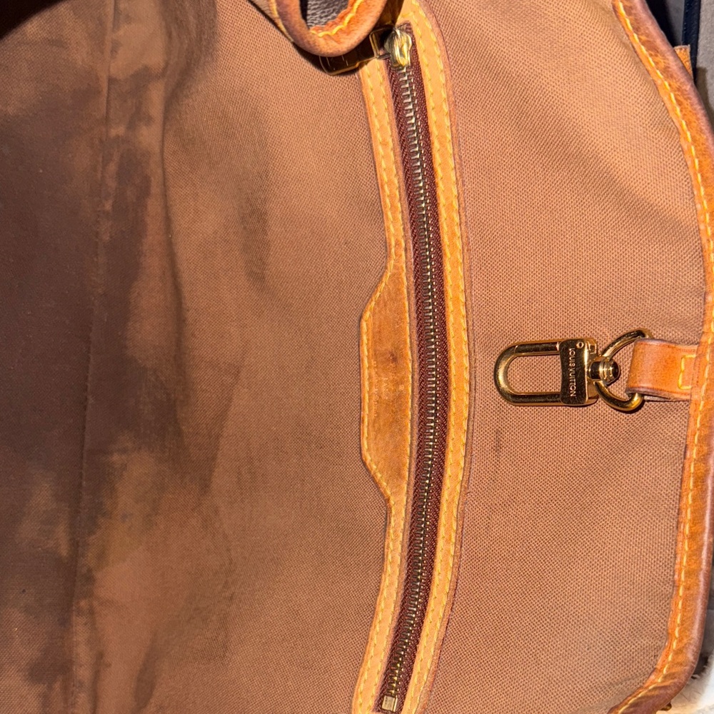 Louis Vuitton Dark Brown Monogram Shoulder Bag - Picture 2 of 3